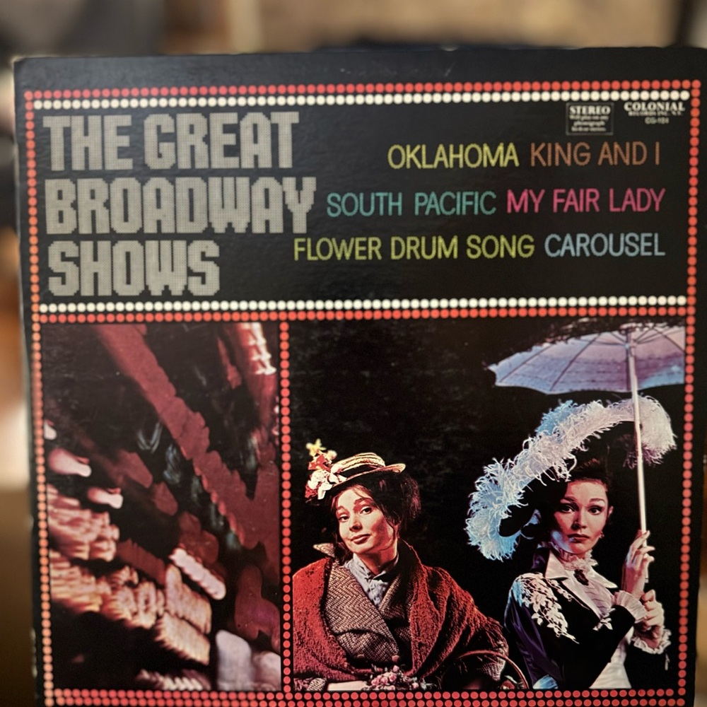 The Great Broadway Shows Vinyl Record